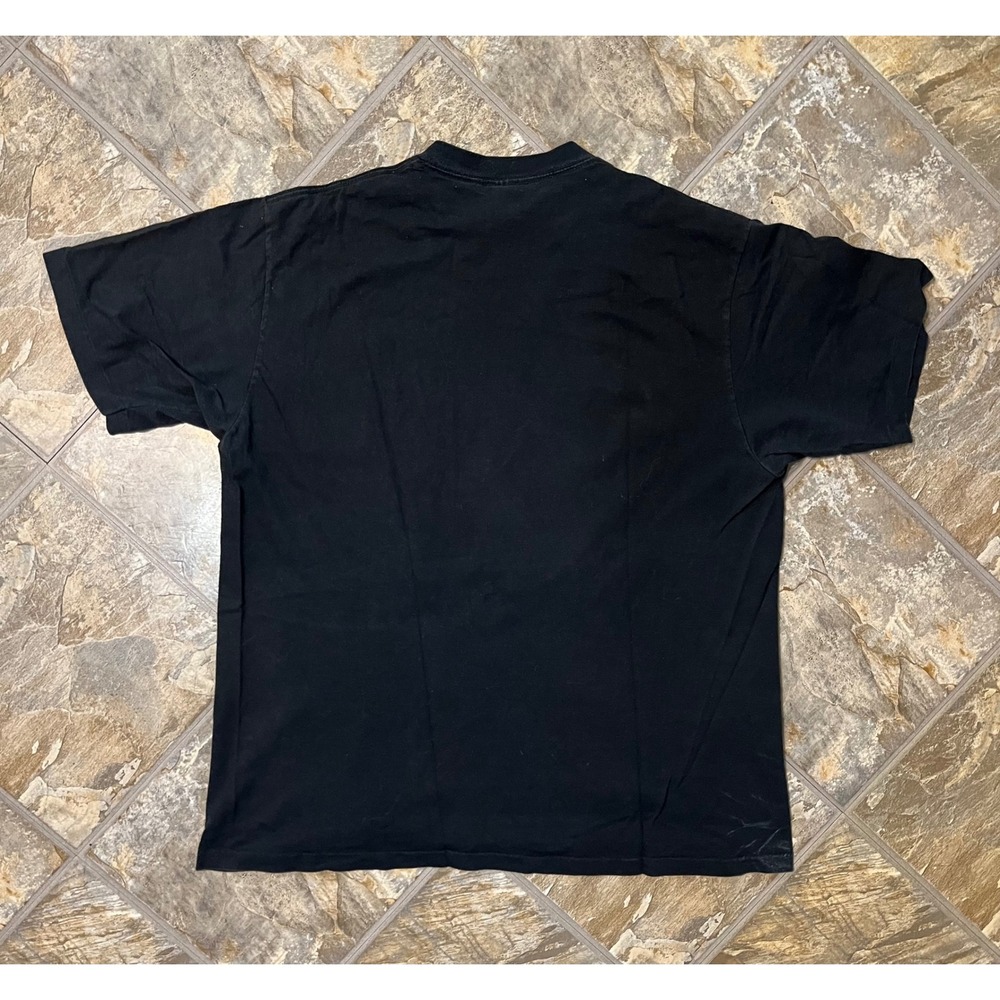 Catawba's Best T-Shirt Mens 2X Black Vintage Single Stitch Jesus Cross Graphic - Picture 5 of 10